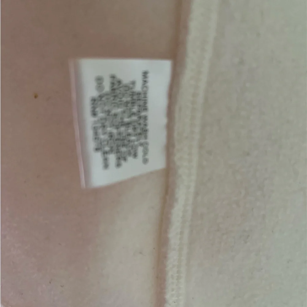 Vineyard Vines Off White Cream Fleece Vest Jacket Size Medium - Picture 9 of 9